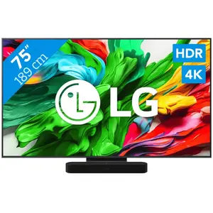 LG 75" QNED86 EVO 4K (2025) + Sonos Beam Gen2 Noir
