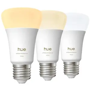 Philips Hue White Ambiance E27 1100 lm Lot de 3 pas cher