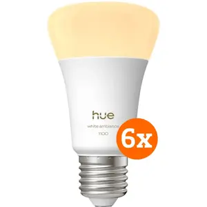 Philips Hue White Ambiance E27 1100 lm Lot de 6 pas cher