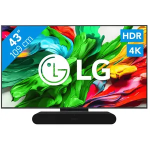 LG 43" QNED86 EVO 4K (2025) + Sonos Ray Noir pas cher