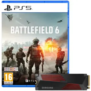 Battlefield 6 PS5 + Samsung 990 Pro 4 To Dissipateur Thermique NVMe SS... pas cher