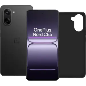 OnePlus Nord CE 5 256 Go Noir 5G + BlueBuilt Back Cover Noir pas cher