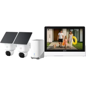 Eufy SoloCam E42 Lot de 2 + HomeBase 3 + Smart Display E10 pas cher