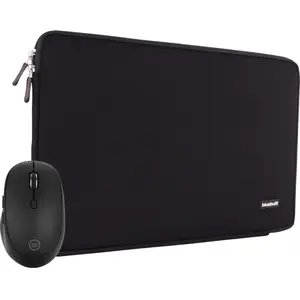 Coolblue BlueBuilt Housse pour PC Portables pour Apple MacBook Air 15 Pouces Noir + Tradendum Souris pas cher