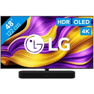 LG 48" OLED EVO G56 4K (2025) + Sonos Beam Gen2 Noir pas cher