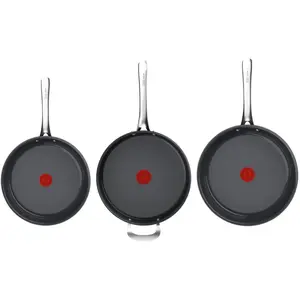 Tefal Cook Prima by Jamie Oliver Set de Poêles à Frire 24 + 28 cm + Po... pas cher