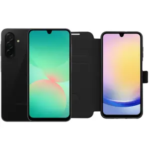 Samsung Galaxy A26 128 Go Noir 5G + BlueBuilt Book Case Noir pas cher