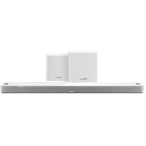 Bose Smart Ultra Barre de Son Blanc + Bose Enceintes Surround Blanc pas cher
