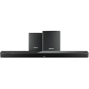 Bose Smart Ultra Barre de Son Noir + Bose Enceintes Surround Noir pas cher