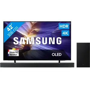 Samsung 42" OLED S90F (2025) + Samsung HW-B750F Noir pas cher