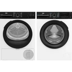 Beko BM5WFU6941B IronFast + Beko BM3T3823B pas cher