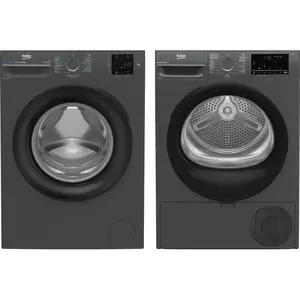 Beko BM3WFT3841A SteamCure + Beko BM3T3824A SteamCure pas cher
