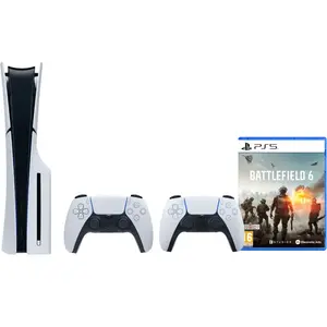 Sony PlayStation 5 Disc Edition + Battlefield 6 + Manette Supplémentai... pas cher