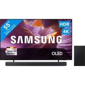 Samsung 55" OLED 4K S85F (2025) + Samsung HW-Q600F ZwartVendu parcoolblue