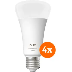 Philips Hue A67 White and Color 1600 lm E27 Lot de 4Vendu parcoolblue