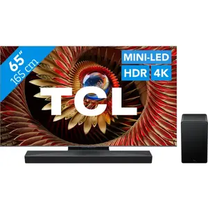 TCL 65" QD Mini-LED C81K 4K (2025) + TCL Q65H pas cher