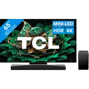 TCL 65" QD Mini-LED C71K 4K (2025) + TCL Q75H pas cher