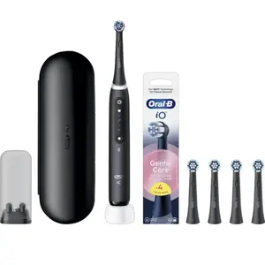 Oral-B iO 5N Noir + 4 Brossettes pour Gencives Sensibles  pas cher