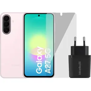 Samsung Galaxy A27 128 Go Rose 5G + Pack d'Accessoires de Base pas cher