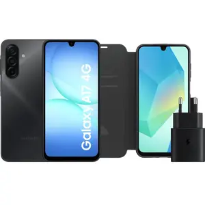 Samsung Galaxy A17 128 Go Noir 4G + Pack d'Accessoires  pas cher