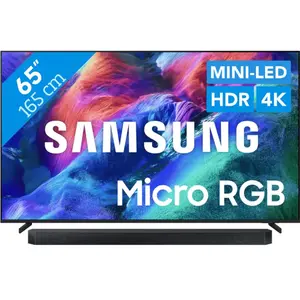 Samsung Micro RGB 65" R95H (2026) + Samsung HW-Q600H (2026) 