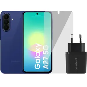 Samsung Galaxy A27 256 Go Bleu 5G + Pack d'Accessoires de Base pas cher