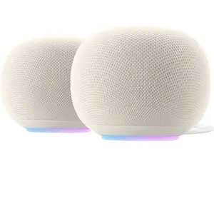 Google Home Speaker Crème Lot de 2 pas cher