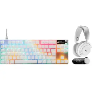 SteelSeries Arctis Nova Pro Omni Blanc + Apex Pro TKL Gen 3 AZERTY Bla... pas cher