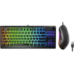 SteelSeries Apex 3 TKL AZERTY + Rival 3 Gen 2  pas cher