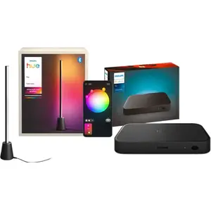 Philips Hue Play Lampe de Table White and Color + HDMI Sync Box 8K  pas cher