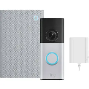 Ring Sonnette Vidéo Plus Fiche 3e Génération + Chime Plus pas cher