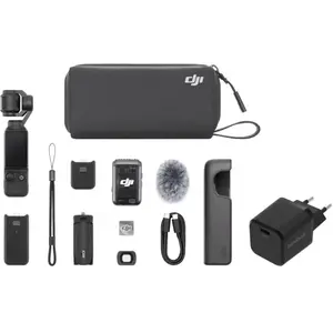 DJI Osmo Pocket 3 Creator Combo + BlueBuilt Chargeur 
