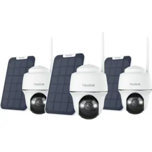 Reolink Argus B430 + Solar Panel Lot de 3 