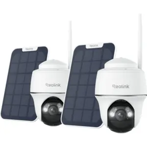 Reolink Argus B430 + Solar Panel Lot de 2 