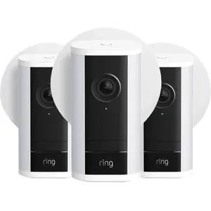 Ring Spotlight Cam Pro 2e Génération Fiche Blanc Lot de 3 