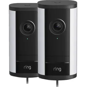 Ring Spotlight Cam Pro 2e Génération Filaire Noir Lot de 2 
