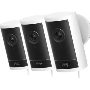 Ring Outdoor Camera Pro Fiche Blanc Lot de 3 