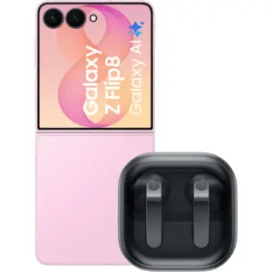 Samsung Galaxy Z Flip 8 512 Go Rose 5G + Samsung Galaxy Buds4 Noir 