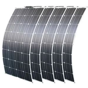 OEM Panneau Solaire Portable Design Flexible Silicium Monocristallin P...