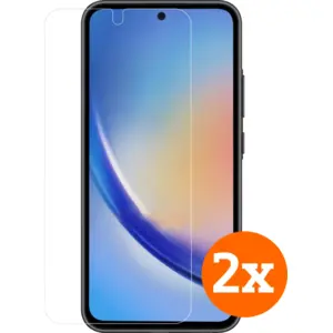 BlueBuilt Samsung Galaxy A55 Protège-écran Verre Lot de 2 pas cher