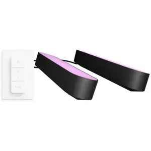 Philips Hue Play Barre Lumineuse White and Color Noir Lot de 2 + Phili... pas cher