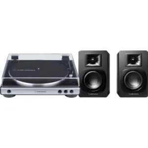 Audio Technica AT-LP60XUSBGM + Audio-Technica ATH-SP3X Noir pas cher
