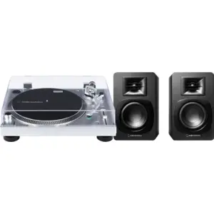 Audio Technica AT-LP120XUSBHC + Audio-Technica ATH-SP3X Noir