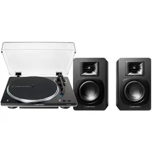 Audio Technica AT-LP70xBT Noir + Audio-Technica ATH-SP3X Noir pas cher