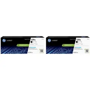 HP 139A Toner Noir Lot de 2 pas cher