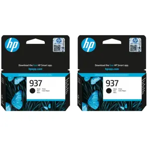 HP 937 Cartouche Noir Lot de 2 pas cher