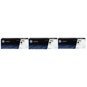 HP 142A Toner Noir Lot de 3 pas cher
