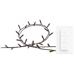 Philips Hue Festavia Guirlande Lumineuse - 40 Mètres - 500 LED + Philips Hue Variateur pas cher