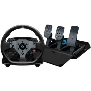 Logitech G PRO Volant de Course - PlayStation et PC + G Pro Pédaliers ... pas cher