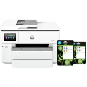 HP OfficeJet Pro 9730 + 2 Cartouches Noir + 2 Cartouches Couleur pas cher